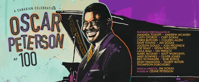 OSCAR PETERSON AT 100: A CANADIAN CELEBRATION Comes To Massey Hall In June