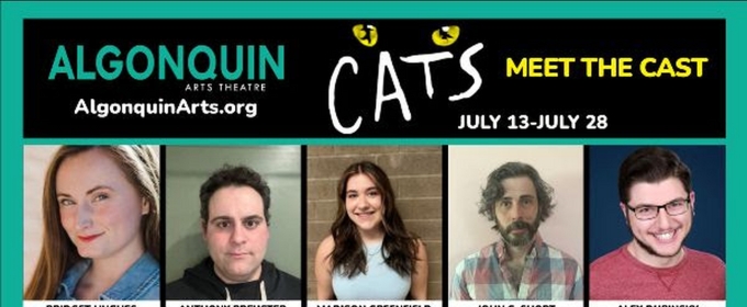 Cast Set For CATS at Algonquin Arts Theatre