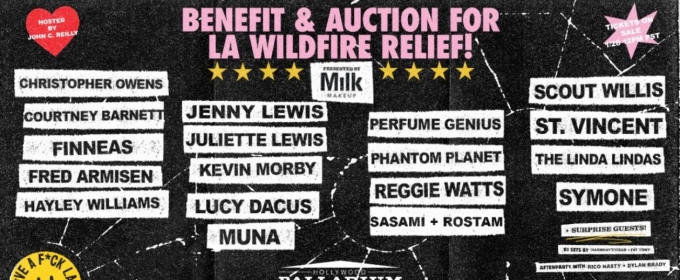 LA Benefit Concert Set for February 5th at Hollywood Palladium