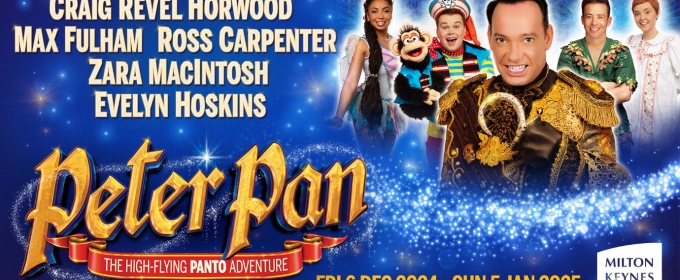 PETER PAN Comes to Milton Keynes Theatre in December