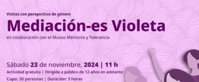 Mediación-es Violeta Ofrecerá Diversas Actividades Con Perspectiva De Género