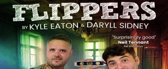 Kyle Eaton & Daryll Sidney's New Comedy FLIPPERS Begins at Canal Café Theatre In June