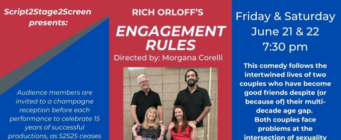 Previews: ENGAGEMENT RULES at Script 2 Stage 2 Screen