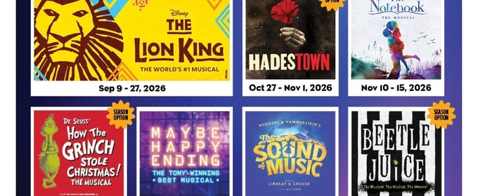 THE OUTSIDERS, BEETLEJUICE, and More Set For PNC Broadway in Pittsburgh 2026-27 Season
