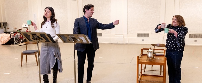 Photos: Rachel Dratch, Phillipa Soo, Stephen Pasquale and More in Rehearsal for HIGH SPIRITS