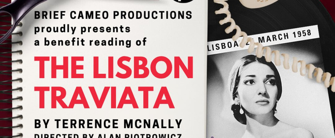 THE LISBON TRAVIATA Will Have Benefit Reading in June