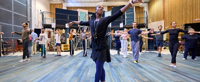 Photos: Rehearsals for BALLET SHOES at the National Theatre