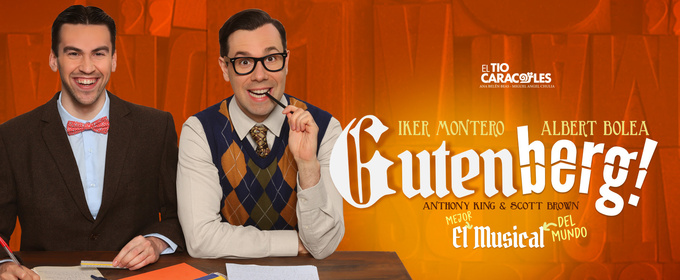 BREAKING: GUTENBERG! se estrena en los Teatros Luchana el próximo 11 de junio