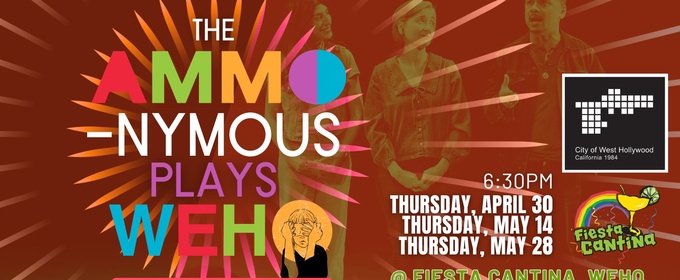 AMMO-NYMOUS PLAYS: WEHO Reading Series To Launch In West Hollywood