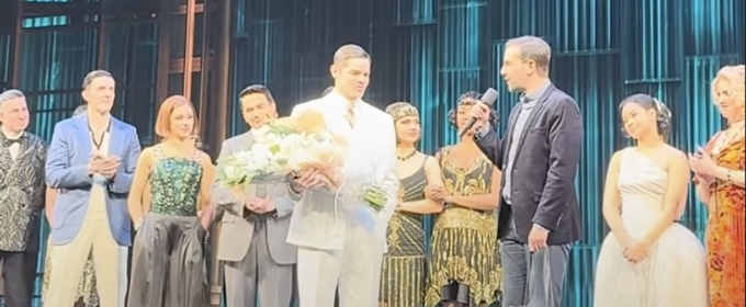 Video: Jeremy Jordan's Final Bows and Speech at THE GREAT GATSBY