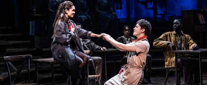 Photos: Ali Louis Bourzgui and Myra Molloy in HADESTOWN on Broadway Photo