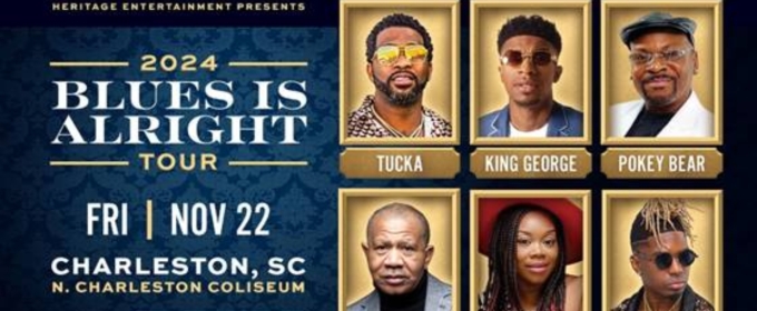 BLUES IS ALRIGHT Tour is Coming To North Charleston Coliseum in November