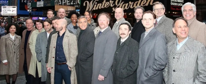 Meet the Cast of GOOD NIGHT, AND GOOD LUCK, Beginning Previews Tonight on Broadway