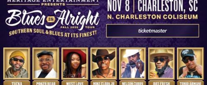 The Blues Is Alright Tour Comes to North Charleston Coliseum