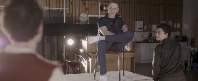 Video: Ben Daniels & Laurie Kynaston Rehearse for MAN AND BOY at The National Theatre