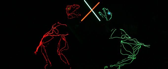 Previews: Lightwire Theater's DINO-LIGHT at Meridian Theatres @ Centrepointe