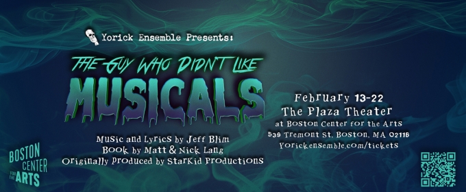 Yorick Ensemble Presents THE GUY WHO DIDN'T LIKE MUSICALS! In February