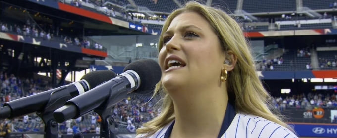 Video: Watch SMASH Star Bella Coppola Perform the National Anthem at the Mets Game
