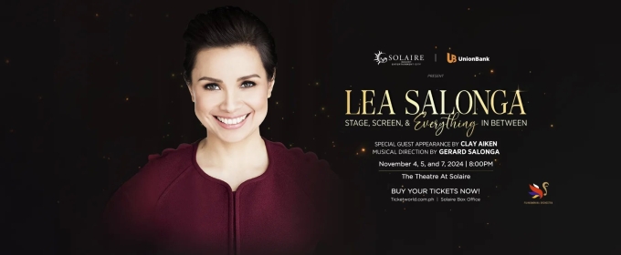 Lea Salonga Will Perform at the Theatre at Solaire This Week