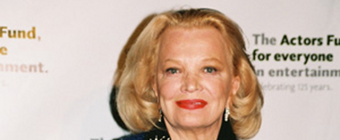 Actress Gena Rowlands Passes Away at 94