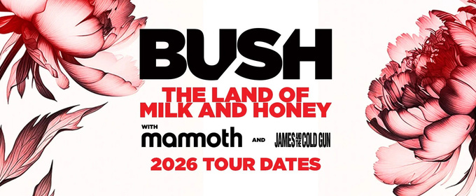 Bush Announces Clearwater Stop of THE LAND OF MILK AND HONEY TOUR