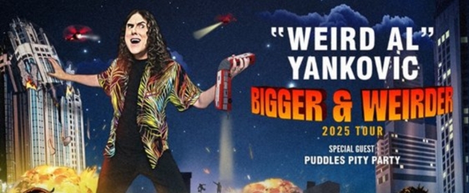 “Weird Al” Yankovic Brings BIGGER & WEIRDER 2025 Tour to Miller Auditorium