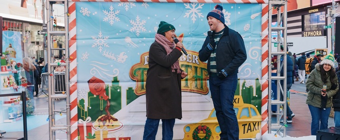 Video: Watch Grey Henson and Cameron Anika Hill Sing ELF in Times Square