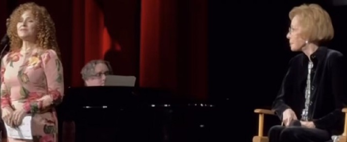 Video: Bernadette Peters Surprises Carol Burnett at PALM ROYALE Event