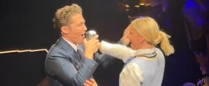 Video: Matthew Morrison Dances With GLEE Co-Star Heather Morris at JUST IN TIME
