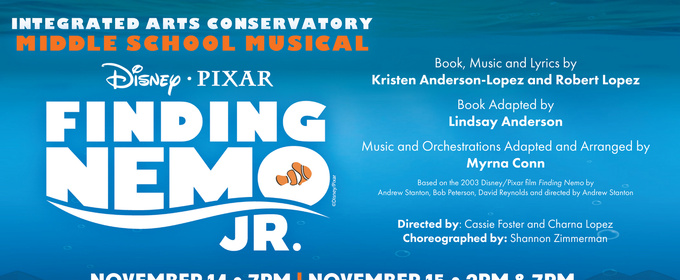 FINDING NEMO JR. to be Presented at Orange County School Of The Arts
