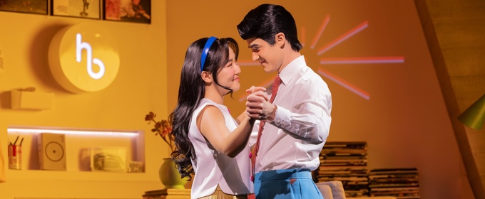 Photos: Darren Criss and Claire Kwon in MAYBE HAPPY ENDING on Broadway
