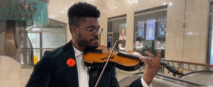 Video: Violinist Edward W. Hardy Performs Ariana Grande, Queen, Puccini & More At His Subway Series