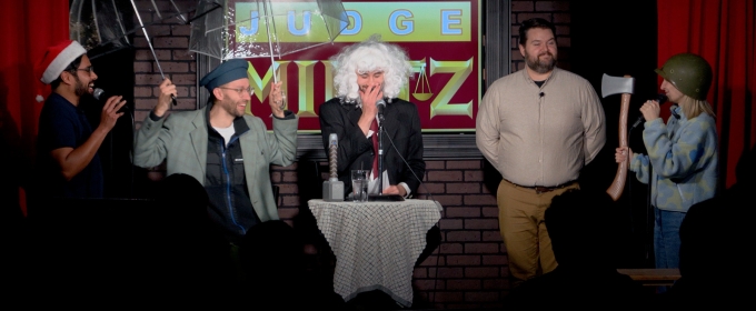 JUDGE MINTZ Comes to to Toronto Fringe with Special Guests Colin Mochrie, Chris Sandiford & Tricia Black