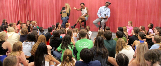 Photos: Joy Woods Surprises Students At Broadway Artists Alliance
