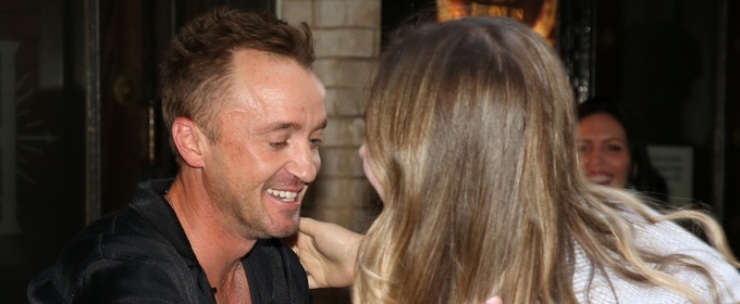 Photos: Tom Felton Greets Fans At HARRY POTTER AND THE CURSED CHILD