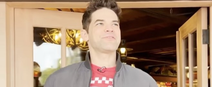 Video: Jeremy Jordan Visits Disney's Frontierland