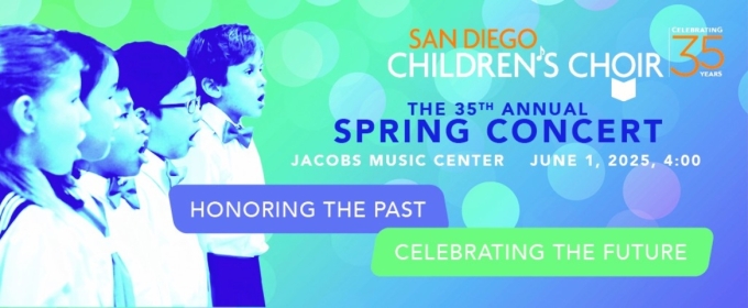 San Diego Children's Choir Will Host 35th Anniversary Concert