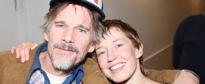Photos: Ethan Hawke Visits Carrie Coon, Namir Smallwood and More in BUG Photo