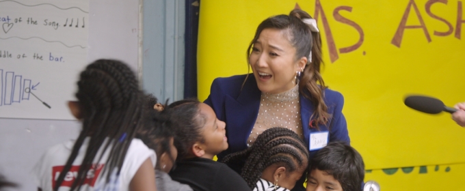 Exclusive: Ashley Park Teaches Musical Theater in CELEBRITY SUBSTITUTE Clip