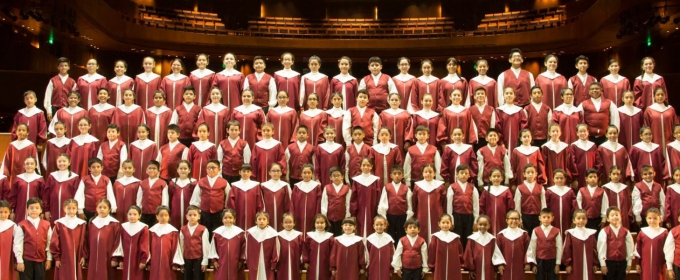 Coro Nacional de Niños Will Perform Concierto Coral