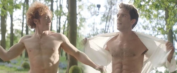 Video: Cut WICKED Scene With Shirtless Jonathan Bailey & Ethan Slater Released
