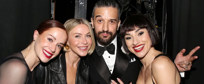 Photos: Julianne Hough Visits DANCING WITH THE STARS Friends Mark Ballas and Whitney Leavitt at CHICAGO