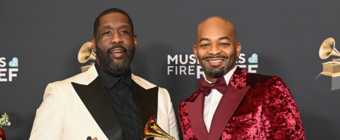 Videos: Adam Blackstone, Brandon Victor Dixon, & Alicia Keys Accept GRAMMYs