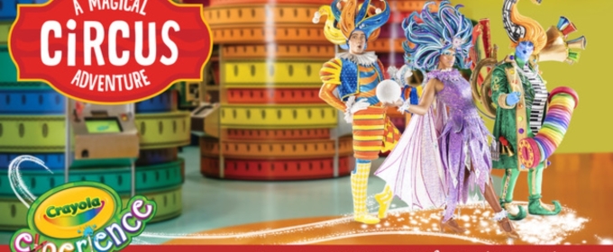 Collaboration Brings the Magic of POMP SNOW & CIRQUEumstance to Life at Crayola Experience