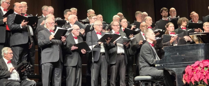 Review: CONWAY MEN'S CHORUS at Reynolds Performance Hall