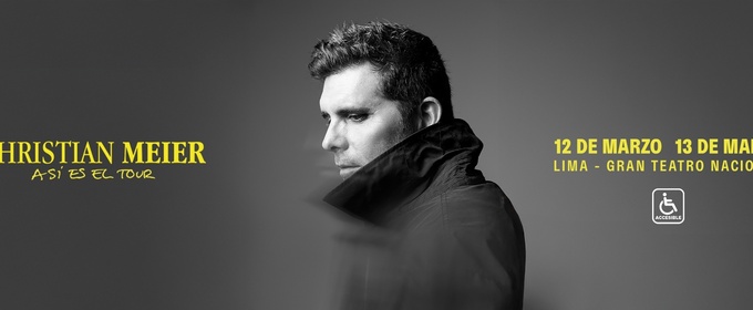 Christian Meier: Así Es El Tour Comes to Gran Teatro Nacional