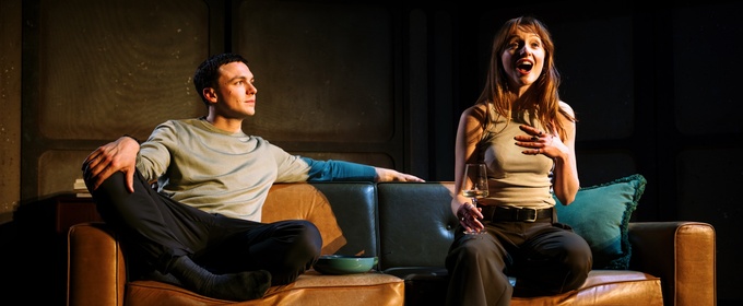 Photos: Stuart Thompson and Poppy Gilbert in FLYBY at Southwark Playhouse Borough