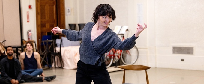 Video: Go Inside Rehearsals for HIGH SPIRITS at Encores!