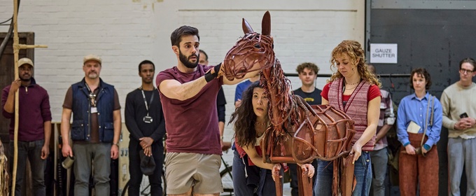 Photos: WAR HORSE in Rehearsal at the National Theatre