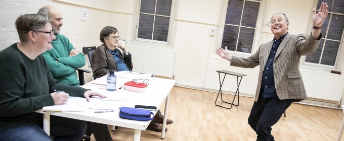 Photos: First Look at Robert Daws in Rehearsals for WODEHOUSE IN WONDERLAND Photos